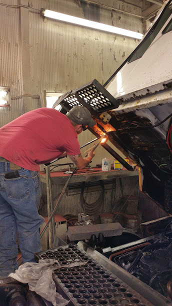 Ottawa Yard Truck Refurbishment disassembly